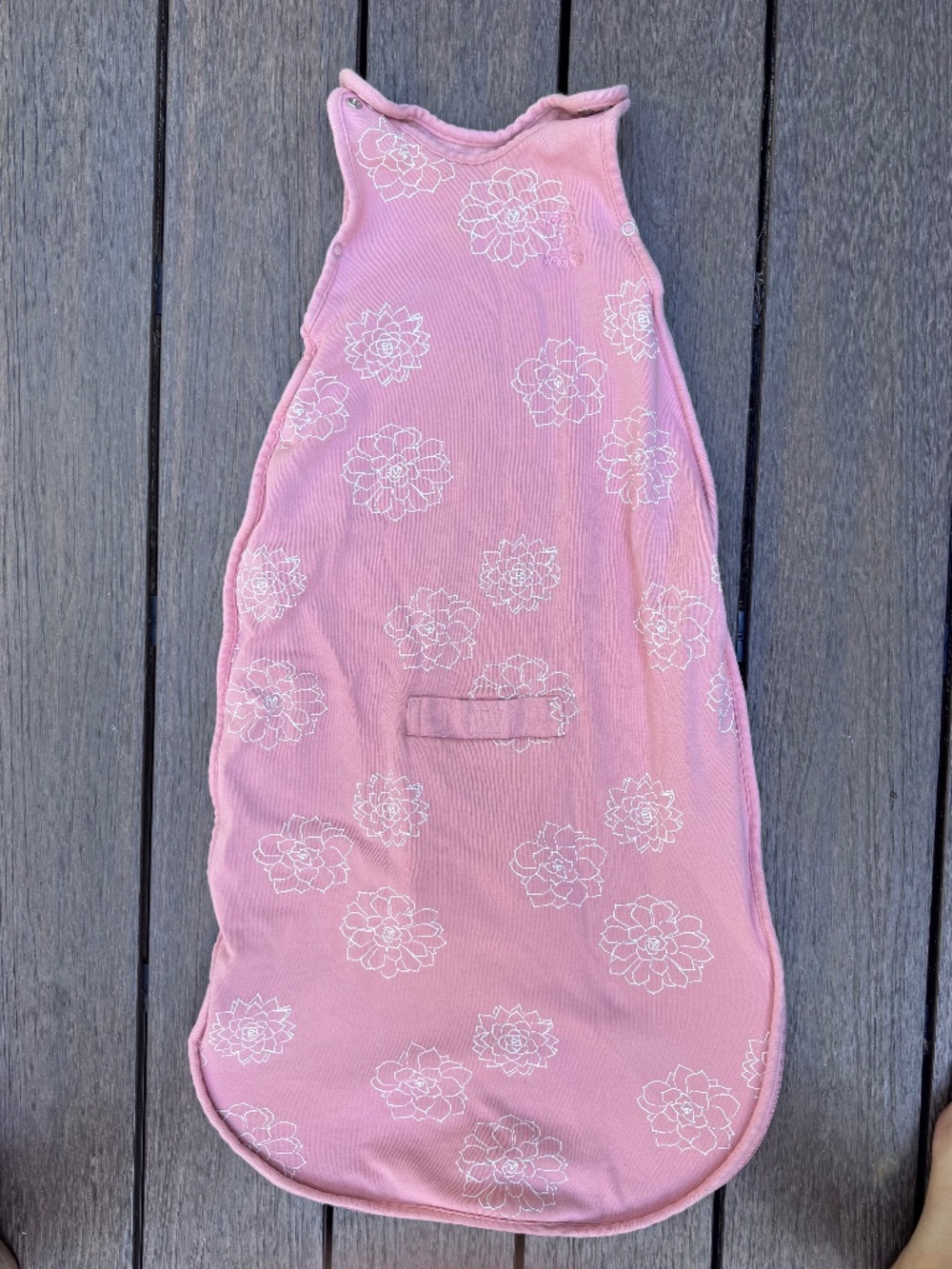 Woolino Sleep Sack- pink floral